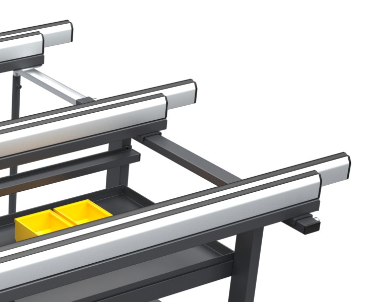 Produkte für Aluminium ACCA XL Belag aus rutschfestem PVC Emmegi